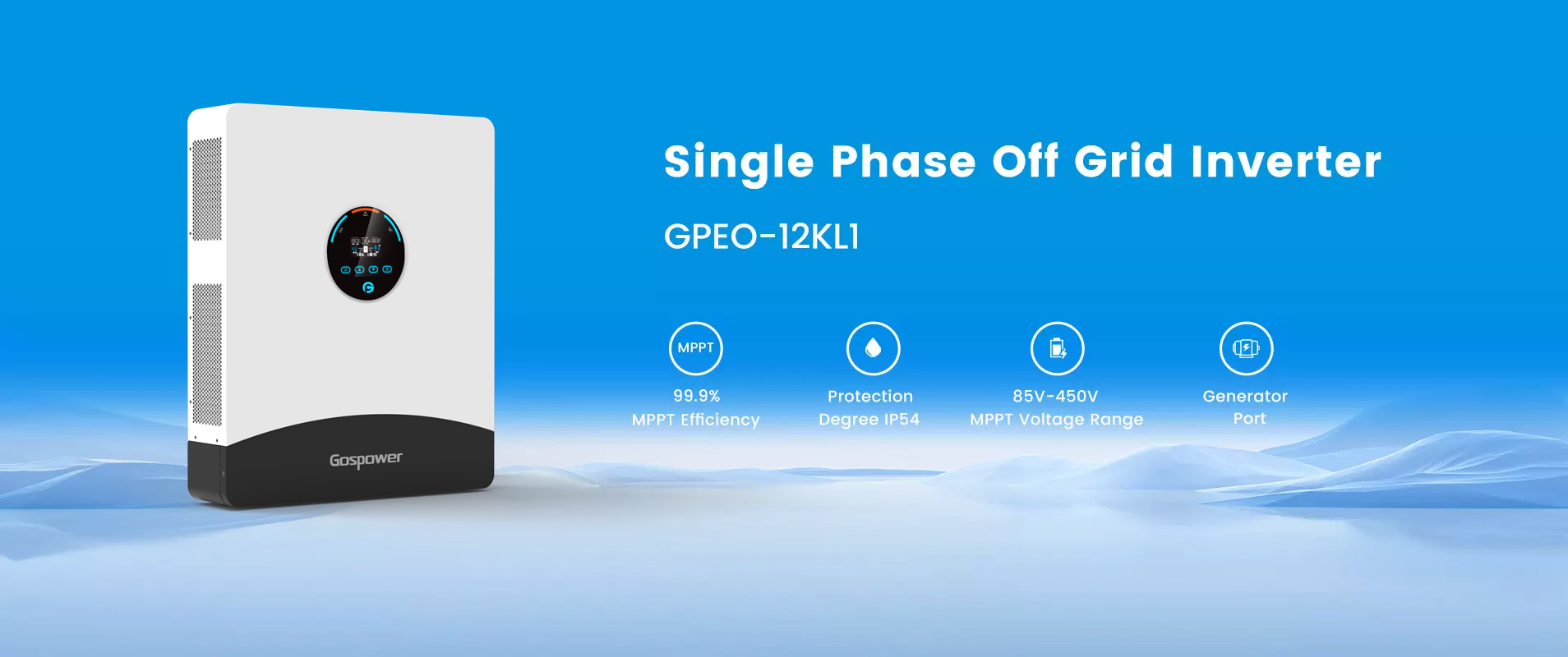 Gospower Off Grid 12 kW Wechselrichter