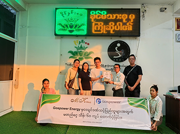 GOSPOWER stellt Soforthilfe für das Erdbebengebiet in Myanmar bereit